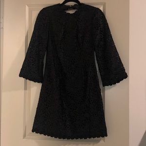 Black Kate Spade Lace Dress